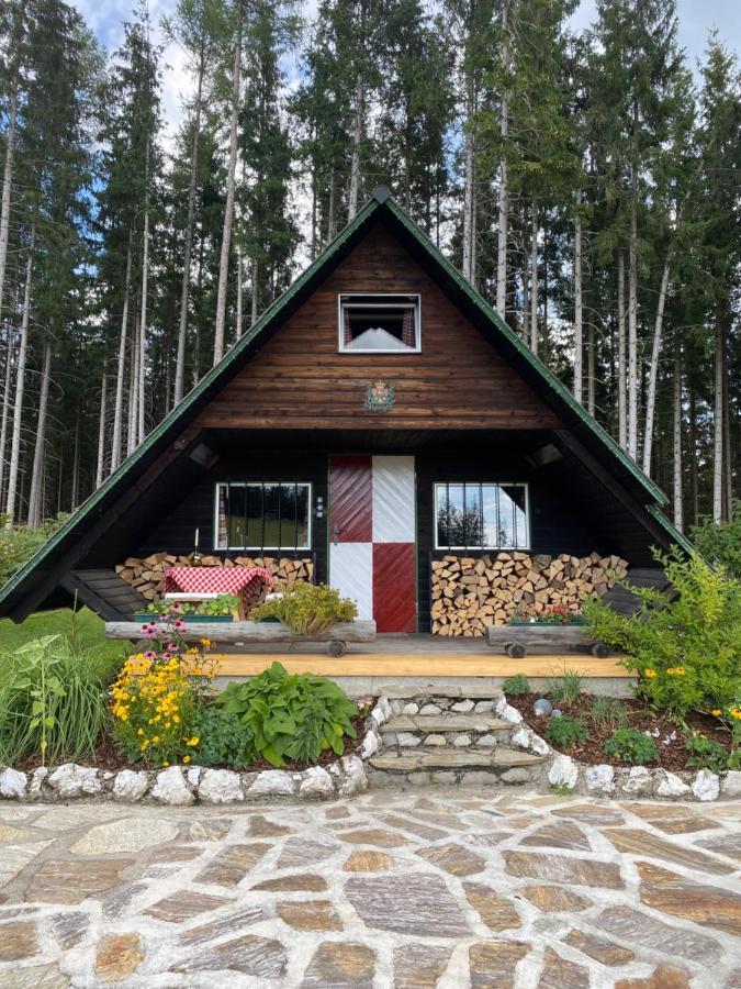 Villa Berghütte Waldheimat Ratten Exterior foto