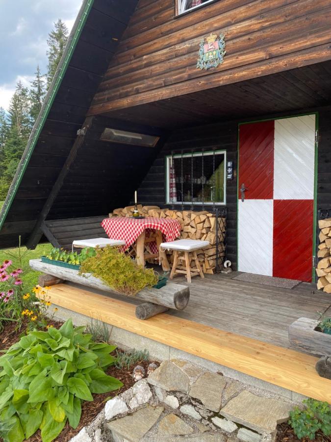 Villa Berghütte Waldheimat Ratten Exterior foto