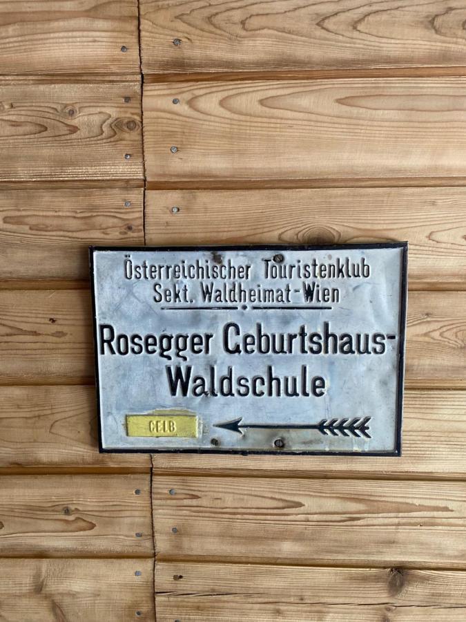 Villa Berghütte Waldheimat Ratten Exterior foto